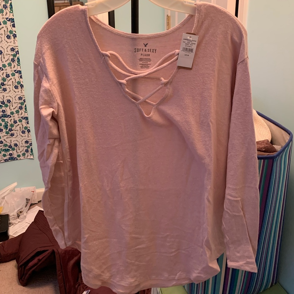 NWT AEO Soft and Sexy Sweater